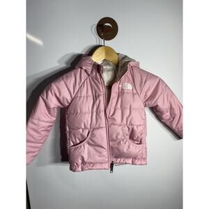 The North Face Kids Reversible Perrito Jacket Shady Rose Size 3T